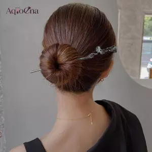 AqToCna Kim Loại Đơn Giản Kẹp Tóc Hình Học Không Đều Xoắn Sti Tối Giản Thời Trang Kẹp Tóc Dụng Cụ Tóc Trang Sức Phụ Kiện Tóc AqToCna