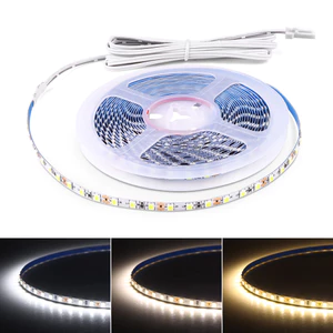 Dải đèn LED 12V 2835 Đầu Dupont rộng 5mm Thanh đèn mềm linh hoạt Thanh đèn có thể cắt 120 đèn / mét TI85