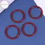 Hodou 2 / 5 / 10 Chiếc Vòng đệm hơi nước bằng silicon Thay thế EAM Esam ECAM ORM Piston Seal cho nhóm Máy pha cà phê Phụ kiện VN