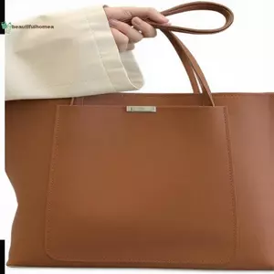 BeautifulHomeA Retro Hợp Thời Trang Túi Đeo Vai Dung Tích Lớn Túi Da PU Màu Trơn Túi Tote Nữ Túi Xách Nữ Thường Ngày Cho Nữ Quà Tặng VN