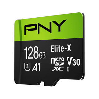 Thẻ nhớ 128GB PNY MicroSDXC Elite-X Class 10 U3 A1 V30 100Mb/s (Không Adapter) - Hàng chính hãng