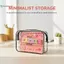 BeautifulHomeA Dung Tích Lớn Trong Suốt Túi Trang Điểm Đa Năng Tổ Chức Di Động Vệ Sinh Túi Bảo Quản Du Lịch Kinh Doanh VN