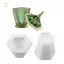 PPY Silicone Hộp Bảo Quản Khuôn Hình Lục Giác Giá Đỡ Khuôn Cho Hộp Bảo Quản