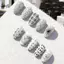 XOITU 5 Chiếc Móng Tay Nghệ Thuật Lót Bàn Chải Kích Thước Tranh Bút Thiết Kế Móng Tay 4 / 8 / 12 / 20 / 25mm Dụng Cụ Vẽ Cho Đường Dài Chi Tiết Mỏng Bút Làm Móng Tay VN