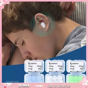 YOI 6 Cái Nút Tai Bơi Có Thể Khuôn Nút Tai Silicon Khử Tiếng Ồn Nút Tai