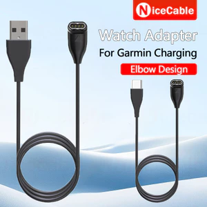 Garmin Đồng Hồ Thông Minh Charing Adapter Di Động Sạc Nhanh Cắm Và Chạy Khuỷu Tay Dasign Đồng Hồ Adapter Cho Đồng Hồ Garmin Fenix 7 7S 7X