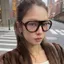 2026 Rùa Màu Cũ Phong Cách Tiền Lớn Khung Gương Trơn Retro Hot Girl Mặt Trơn Có Thể Được Trang Bị Khung Bằng