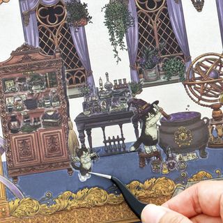 My Cabin 34.0 Quá Khổ Cảnh Quan Dán My Cabin Ba Mươi Bốn Phim Hoạt Hình Sáng Tạo Cảnh Dán