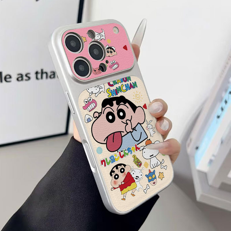 Ốp lưng iPhone họa tiết mặt ngộ nghĩnh Da mềm cao cấp bảo vệ camera - iPhone 11/12/13/14/15/16/17/Plus/Air/Pro/Max