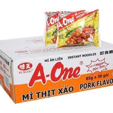 Mì Aone Thịt Xào 85Gr NEW (33 Gói)_Thùng thùng