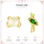 Bông tai bạc hình "Panda Bliss" FANCIME