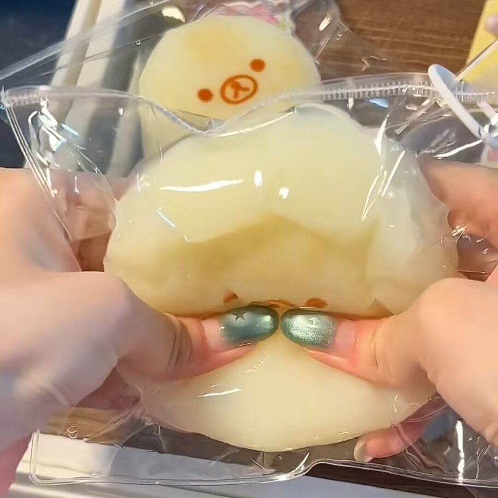 ☘️Xiaohongshu Cùng Phong Cách Rilakkuma Củ Cải Pinch Âm Nhạc Phục Hồi Chậm Cấp Thực Phẩm Giải Nén Dụng Cụ Tiện Dụng Sữa Bùn Cảm Giác Phổ Biến Pu