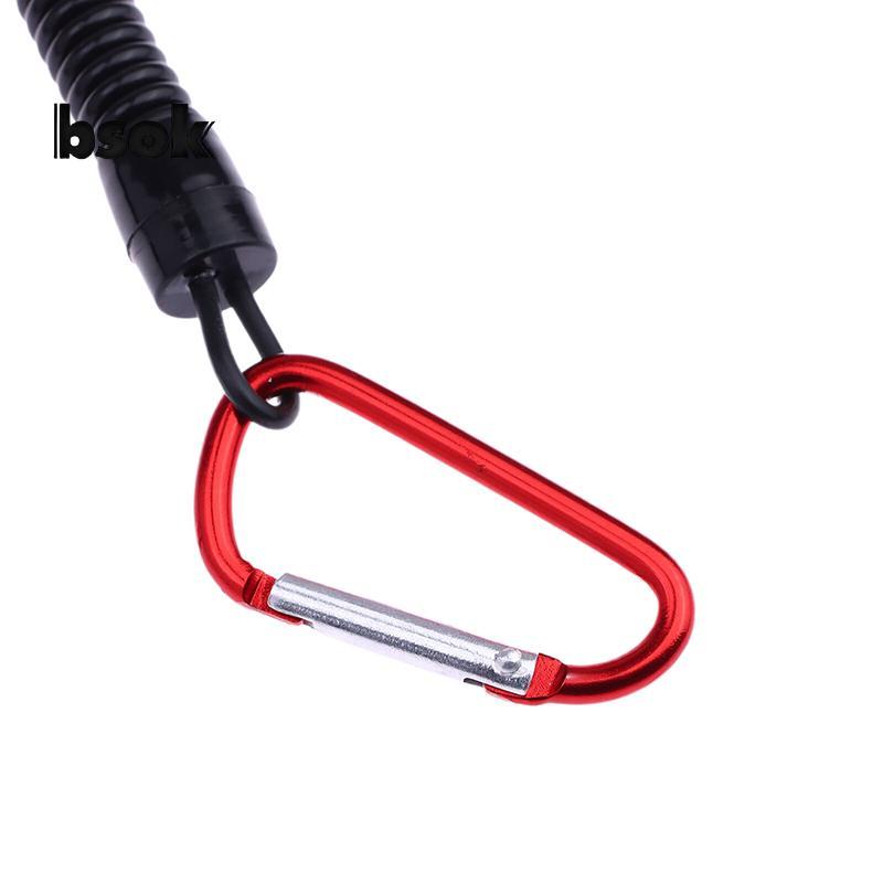 Trailblazer Có Thể Thu Vào Đàn Hồi Móc Khóa Carabiner Móc Lò Xo Chống Mất Dây Cho Đi Bộ Đường Dài Cắm Trại Mới