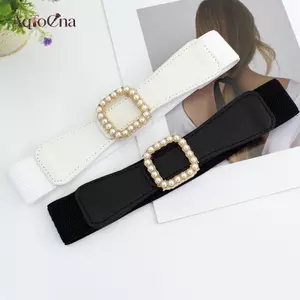 AqToCna Thời Trang Co Giãn Thắt Lưng Rộng Co Giãn Thắt Lưng Nữ Đầm Thắt Lưng AqToCna