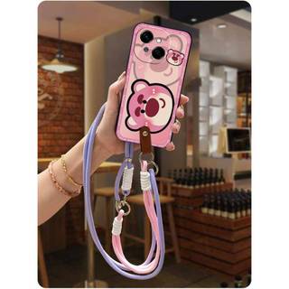Ốp Lưng Mềm Ốp lưng Tecno POP9 4G / Spark GO 1 / GO1S / KL4 Silicone Chống Sốc Dễ Thương Vòng Cổ Chống Thấm Nước Bền Đeo Ngang Hoạt Hình Hình Chống Bụi Bẩn Chống Va Đập TPU