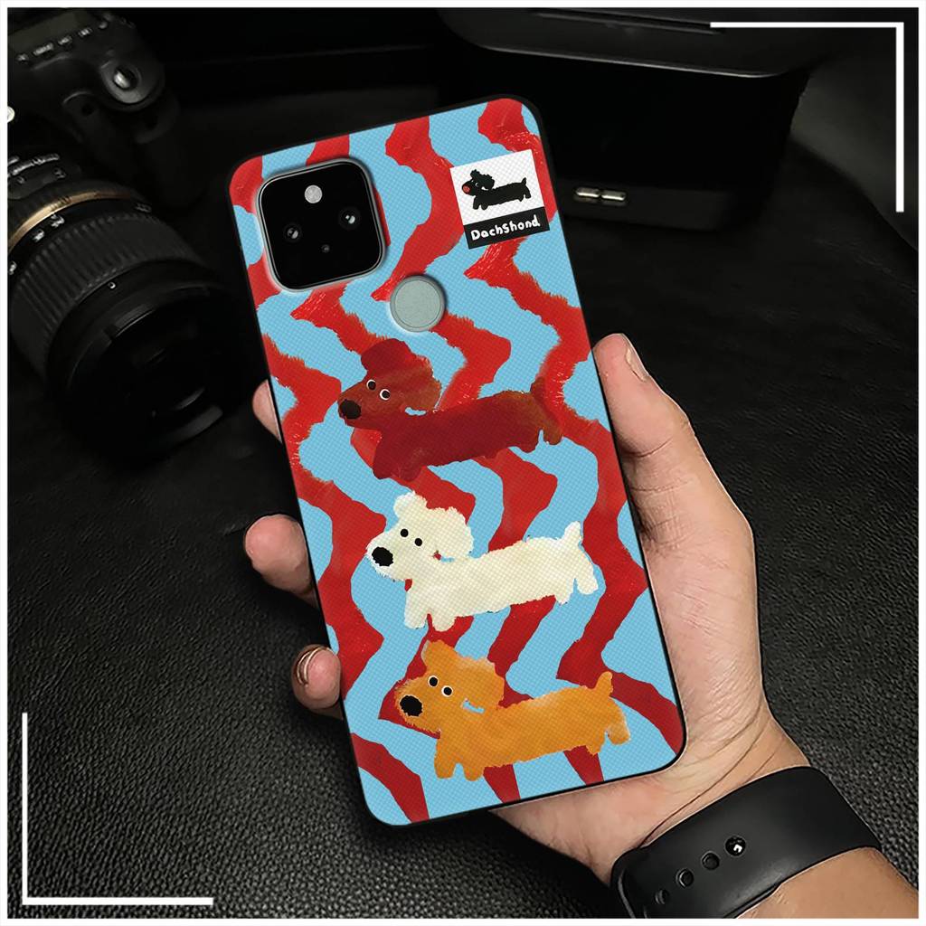 Ốp TPU chống thấm nước Google Pixel 5, thiết kế thời trang, họa tiết hoạt hình dễ thương, bọc toàn bộ, mềm chống sốc, bảo vệ bền