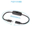 GPI4 Cung cấp trực tiếp Raspberry Pie 4A USB hiện tại cao với cáp chuyển đổi nút 501 Type-C Nam Nữ Dây nguồn mở rộng