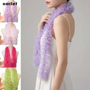 Lưới hai lớp SMILE, Vải váy xếp li nhiều màu sắc rộng 9cm, Phụ kiện xếp nếp Dải len dày Trang phục sân khấu lưới xếp li