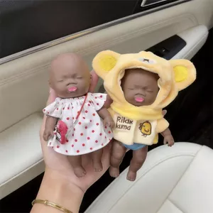 14CM Natasha Đen Bé Giải Nén Đồ Chơi Tricky Nhân Viên Văn Phòng Giảm Lo Âu Tiện Dụng Cụ Với Quần Áo Dark Magician 26.3.22