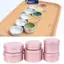 MAKY 5-180ml Lọ Kem Thiếc Mỹ Phẩm Son Dưỡng Môi Hộp Đựng Móng Tay Tẩy Trang Thủ Công Nồi Chai Có Thể Đổ Lại Vít Chủ Đề Trống Nến Hộp VN