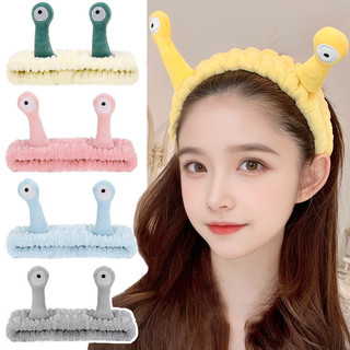 Ốc Đầu Dễ Thương Sang Trọng Buộc Tóc Nam Nữ Ngộ nghĩnh Rửa Mặt Rửa Rửa Rửa Đặc Biệt Co Giãn Tóc Dây Buộc