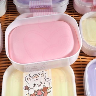 Chắc Chắn Slime Đồ Chơi Mềm Tăng Chậm Dính Phục Hồi Hộp Bánh Bơ Kem Chống Đồ Chơi Kem Phô Mai Căng Thẳng Bánh Mì Mô Phỏng