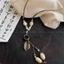 Vòng cổ mặt dây chuyền lá phong dài Zen Phong cách dân tộc Bohemian Phụ kiện dây