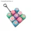 MỚI 9 Phím Im Lặng Bàn Phím Móc Khóa Sáng Tạo Mèo Paw Nút Keycap Đồ Chơi Giảm Căng Thẳng Fidget Đồ Chơi Dành Cho Trẻ Em Người Lớn Quà Tặng SKY