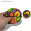 MỚI 1 Bóng Co Giãn Mềm Chắc Chắn 6.3CM Cho Trẻ Em Giáo Dục Mầm Non Đàn Áp Đồ Chơi Bóng Đá Kỹ Thuật Số SKY