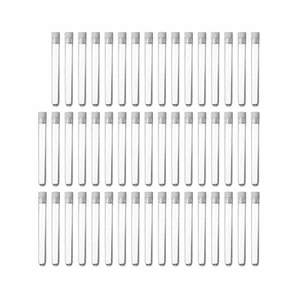 Ống nghiệm mặt trăng Thiết bị phòng thí nghiệm 12x100mm Trọng lượng nhẹ cho nghiên cứu khoa học