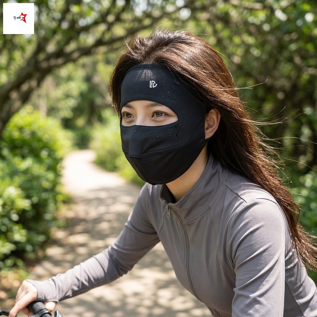 Mặt nạ chống nắng Ice Silk dành cho nữ UPF50 + Bảo vệ tia cực tím Sử dụng ngoài trời thoáng khí