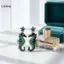 LUImo Cá Tính Tính Khí Kim Cương Nhỏ Giọt Dầu Cá Ngựa Bông Tai Retro Động Vật Bông Tai Dễ Thương Nữ Bông Tai Trang Sức SBS