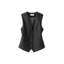 Phù Hợp Với Áo Vest Nữ Lớp Áo Thun 2026 Không Tay Đi Lại Tính Khí Đen Áo Vest Slim-fit Phù Hợp Với Tất Cả Trận Đấu 6.4