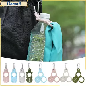 Móc treo ba lô, Khóa chai nước silicon dễ sử dụng bằng nhôm, Dụng cụ đi xe đạp di động Móc giữ chai nước uống
