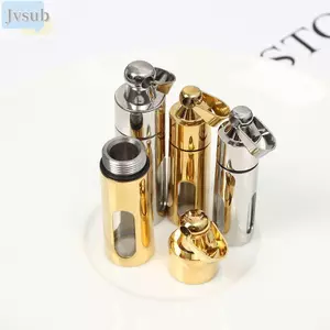 JVSUB Nước Hoa Lọ Mặt Dây Chuyền Vàng Bạc Trang Sức Thời Trang Tưởng Niệm Quà Tặng Xi Lanh
