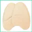 Miếng Lót Giày Nữ Chống Trơn Trượt Tự Dính Silicone Điểm Massage Gót Cao Chèn Đệm Cho Giày Thể Thao jiwvn