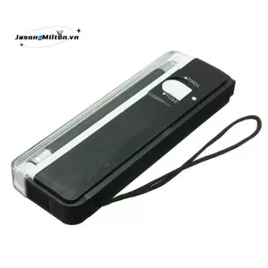 Đèn cực tím cầm tay Uv màu đen có đèn pin Máy dò tiền di động 2In1