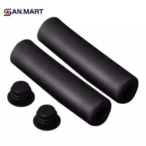 AN.MART 1 Cặp Silicone Đi Xe Đạp Tay Cầm Xe Đạp Ngoài Trời MTB Xe Đạp Leo Núi Tay Cầm Tay Cầm Bao Chống Trơn Trượt Hỗ Trợ Mạnh Tay Cầm Xe Đạp Phần VN