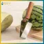Máy thái dưa hấu bằng thép không gỉ BVY cho Cantaloupe Honeydew Melon Nhà bếp sáng tạo Máy cắt trái cây Qui Salad Prep Công cụ dự tiệc mùa hè.