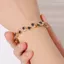 Vòng tay đá quý pha lê AWNGD, Khóa tôm hùm Phụ kiện nữ Vòng tay kim cương giả, Quà tặng Vòng tay chuỗi pha lê sóng Phụ nữ