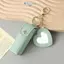 E-WOITD Lipsti Lưu Trữ Túi Mini Da Móc Khóa Di Động Tổ Chức Cho Ví Đựng Trang Điểm Thời Trang Du Lịch Phụ Kiện E-WOITD