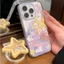 Màu Smudge Star Giá đỡ từ tính Điện thoại di động Giá đỡ túi khí Hấp phụ mạnh Giá đỡ điện thoại để bàn