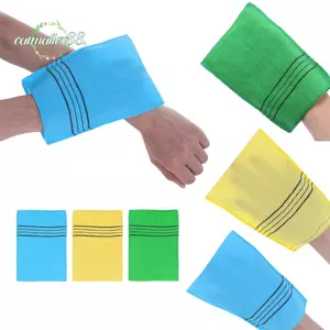 CATMALLER88 1 / 3 / 5 / 10 Chiếc Găng Tay Tắm Massage Bền Body Chà Bụi Sợi Viscose Tắm Chà
