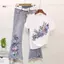JULYHOT DIY Thêu Miếng Dán Hoa Lớn Thêu Miếng Dán Dây Dài Hoa Quần Áo Sắt Trên Miếng Dán Trang Trí Massivedeals