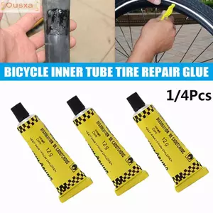 OUSXA 1 / 4 Dụng Cụ Sửa Chữa Đâm Đâm Xe Máy Xe Đạp Bảo Trì Xe Đạp Phụ Kiện Đi Xe Đạp Keo Dán