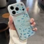 Mạ vàng cá ba chiều Thích hợp cho vỏ điện thoại iPhone17 16promax Apple 16 Flash Summer 17pro Fresh Case