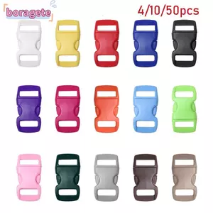 BORAGETE 4 / 10 / 50 Chiếc Khóa Phát Hành Bên Chất Lượng Cao 3 / 8 "10 Mm Bán Chạy Túi Trại Phần
