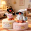 Hầu hết các lời khen ngợi [Chính hãng] Pingu Pajama Series Sang Trọng Quyến Rũ Vui Nhộn Búp Bê Chim Cánh Cụt Dễ Thương Móc Khóa Ba Lô Quà Tặng Quyến Rũ- * * Giá Spike