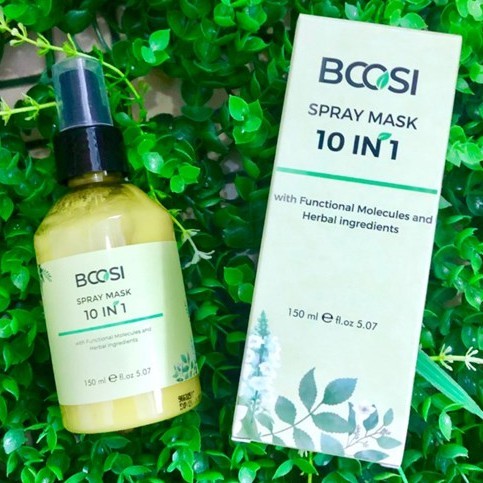 Mặt nạ xịt dưỡng tóc Kleral Bcosi 10 in 1 spray mask siêu mềm mượt 150ml [ MK ]