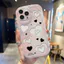 Ốp Lưng Cho OPPO Reno 15 14 13 12 11 10 Pro 8 6 15F 14F 13F 8Z 7Z 6Z A6X A3X A5i A17K A16K A16E A15S A12E Kem Sóng Cong Cạnh Họa Tiết Tình Yêu NYK343